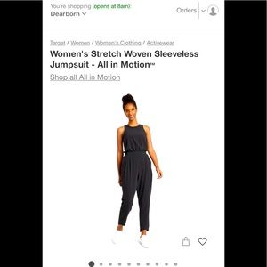 Black Jumpsuit from Target